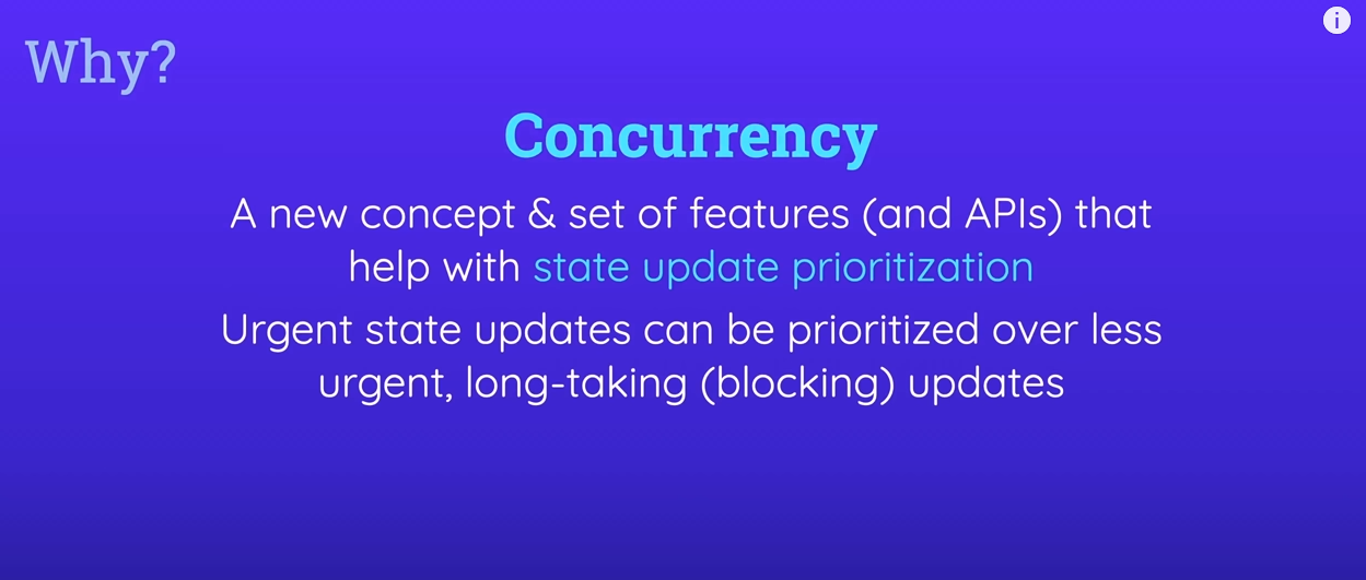 React concurrency